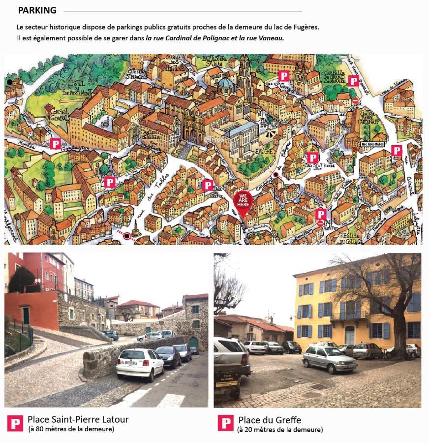 La Demeure Du De Fugeres Le Puy-en-Velay